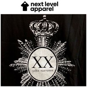 NEXT LEVEL APPAREL - NWT Unisex Sz Lg John Varvatos "Long Live Rock n' Roll" Tee